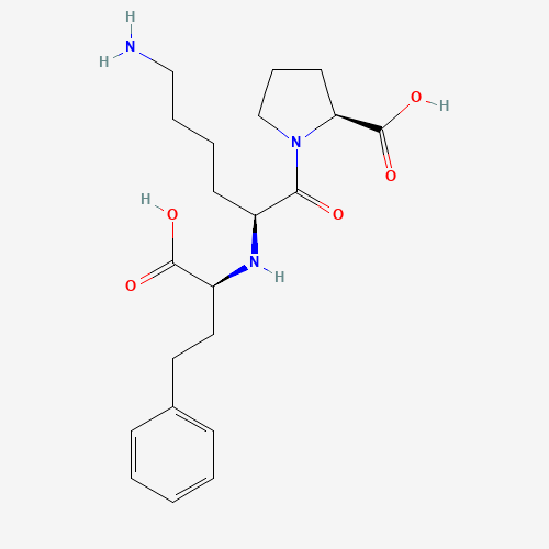 2D chemical (molecular) structure of Lisinopril