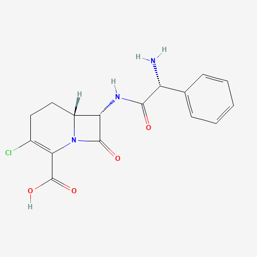2D chemical (molecular) structure of Loracarbef