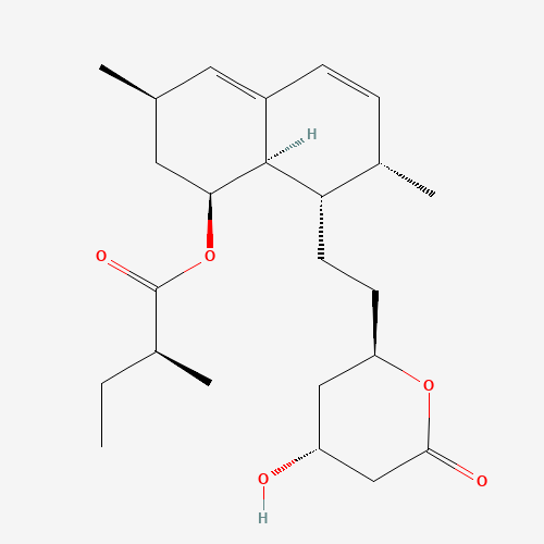 2D chemical (molecular) structure of Lovastatin