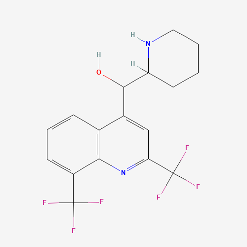 2D chemical (molecular) structure of Mefloquine
