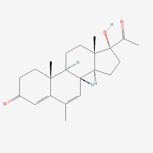 2D chemical (molecular) structure of Megestrol