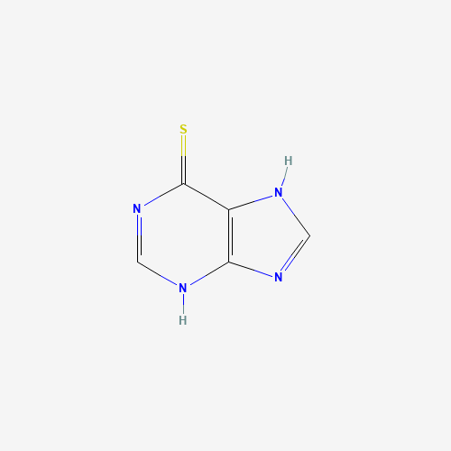 2D chemical (molecular) structure of Mercaptopurine