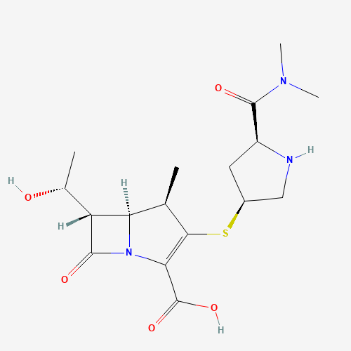2D chemical (molecular) structure of Meropenem