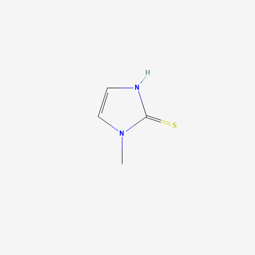 2D chemical (molecular) structure of Methimazole (thiamazole)