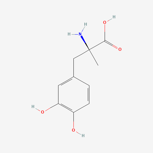 2D chemical (molecular) structure of Methyldopa