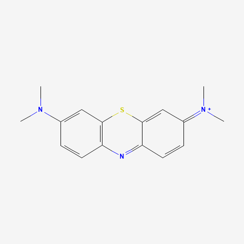 2D chemical (molecular) structure of Methylthioninium chloride