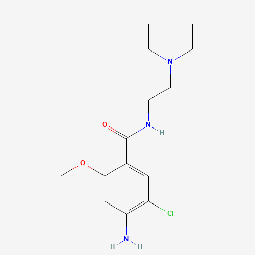 2D chemical (molecular) structure of Metoclopramide