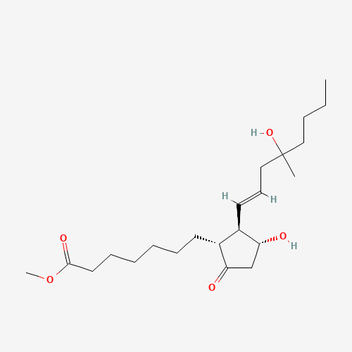2D chemical (molecular) structure of Misoprostol
