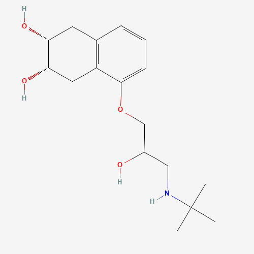 2D chemical (molecular) structure of Nadolol