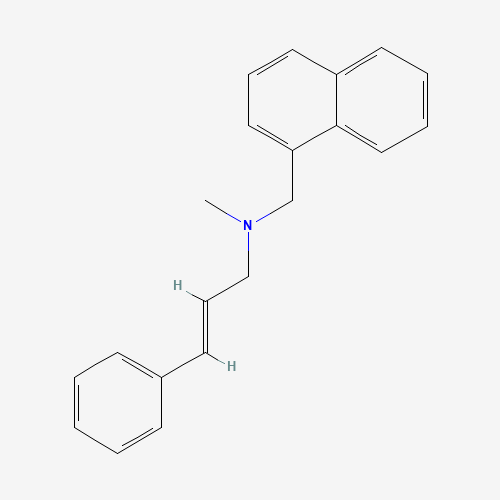 2D chemical (molecular) structure of Naftifine