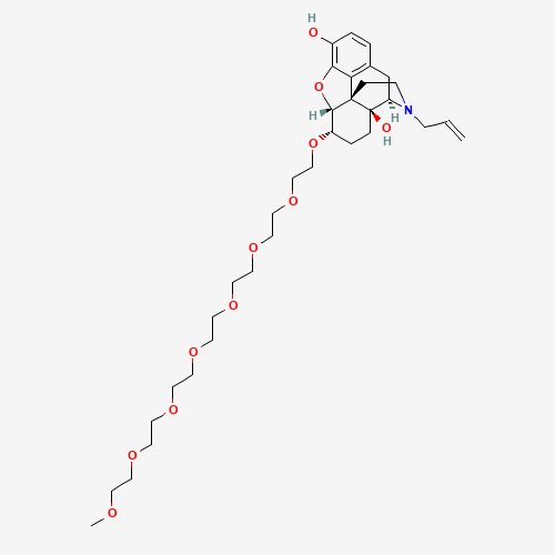 2D chemical (molecular) structure of Naloxegol