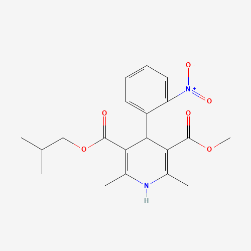 2D chemical (molecular) structure of Nisoldipine