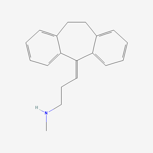 2D chemical (molecular) structure of Nortriptyline