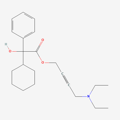 2D chemical (molecular) structure of Oxybutynin