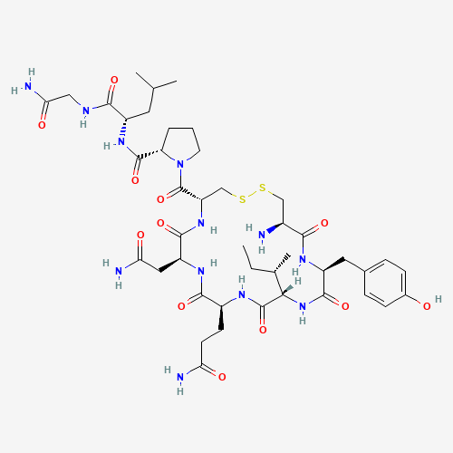 2D chemical (molecular) structure of Oxytocin