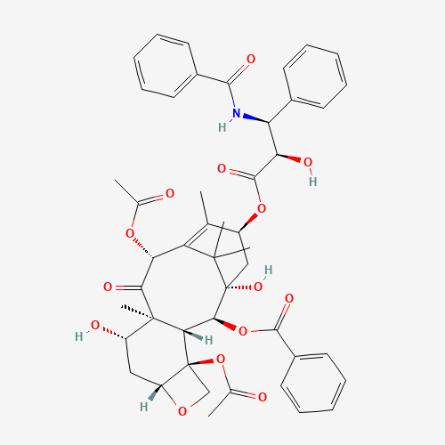2D chemical (molecular) structure of Paclitaxel