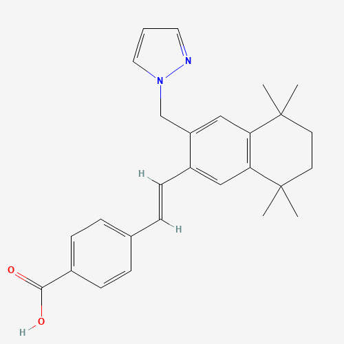 2D chemical (molecular) structure of Palovarotene
