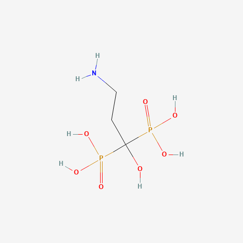 2D chemical (molecular) structure of Pamidronate