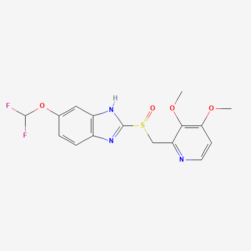 2D chemical (molecular) structure of Pantoprazole
