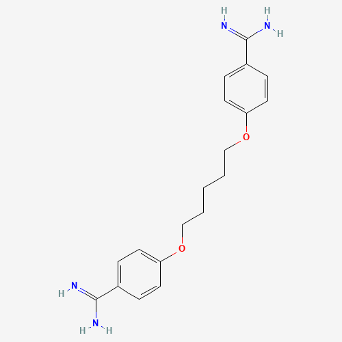 2D chemical (molecular) structure of Pentamidine