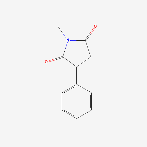 2D chemical (molecular) structure of Phensuximide