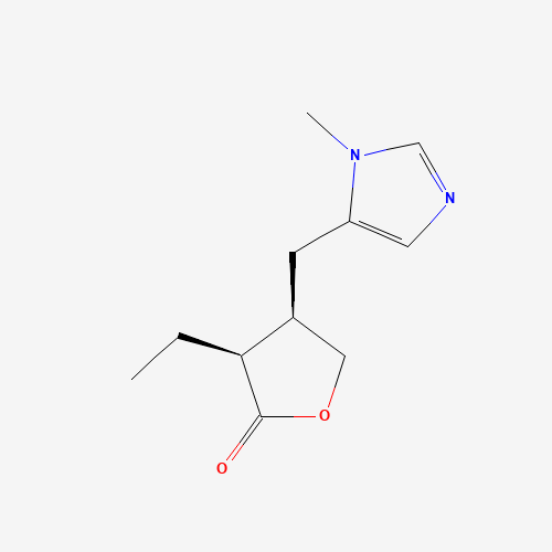 2D chemical (molecular) structure of Pilocarpine