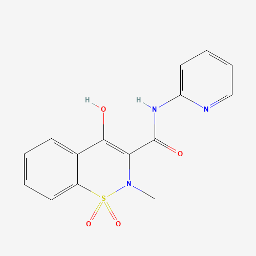 2D chemical (molecular) structure of Piroxicam