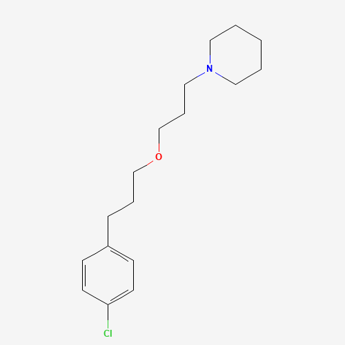 2D chemical (molecular) structure of Pitolisant