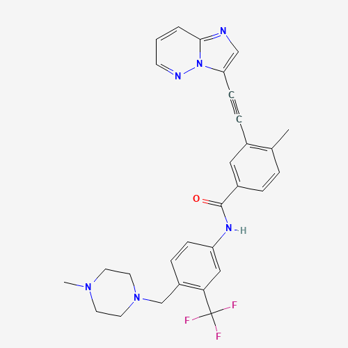 2D chemical (molecular) structure of Ponatinib