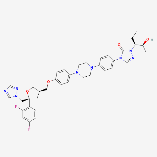 2D chemical (molecular) structure of Posaconazole