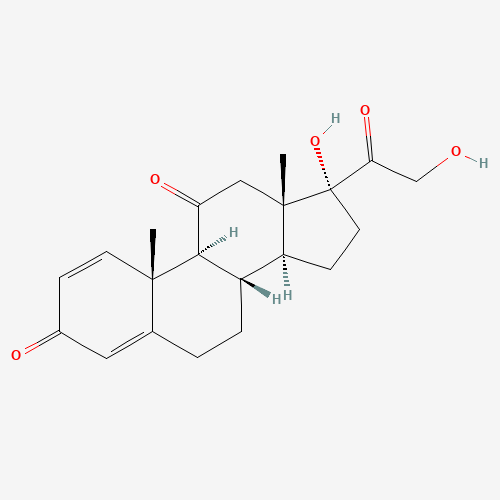 2D chemical (molecular) structure of Prednisone