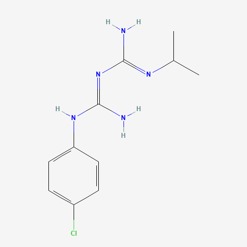 2D chemical (molecular) structure of Proguanil
