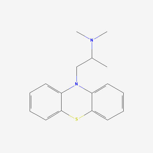 2D chemical (molecular) structure of Promethazine