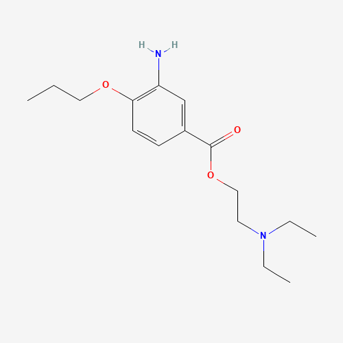 2D chemical (molecular) structure of Proparacaine