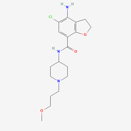 2D chemical (molecular) structure of Prucalopride