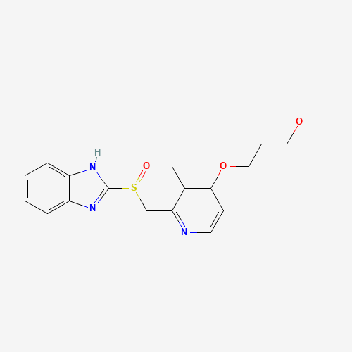 2D chemical (molecular) structure of Rabeprazole