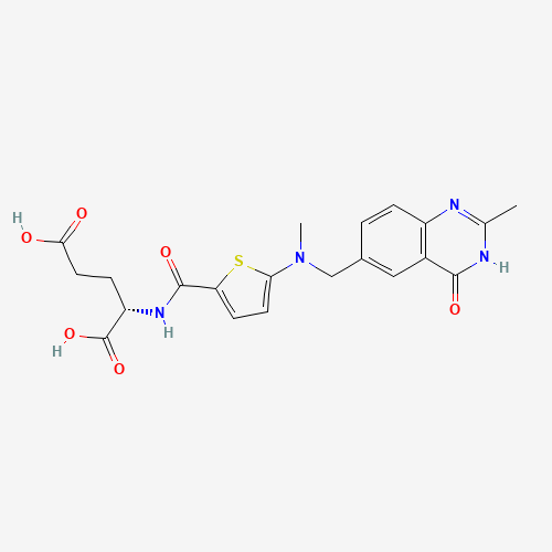 2D chemical (molecular) structure of Raltitrexed