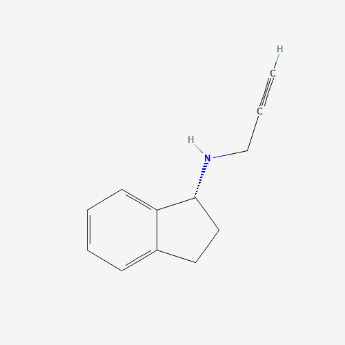 2D chemical (molecular) structure of Rasagiline