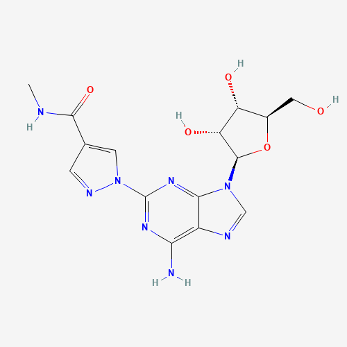 2D chemical (molecular) structure of Regadenoson