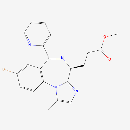 2D chemical (molecular) structure of Remimazolam
