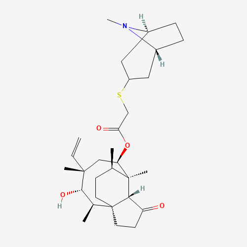 2D chemical (molecular) structure of Retapamulin