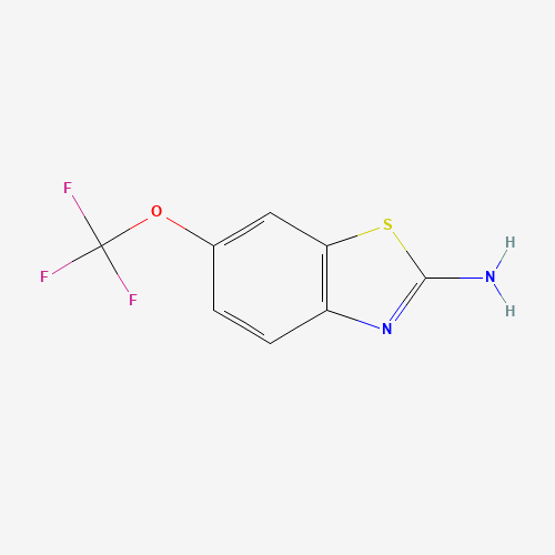 2D chemical (molecular) structure of Riluzole
