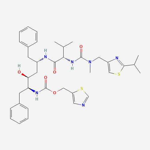 2D chemical (molecular) structure of Ritonavir