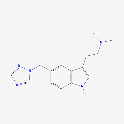 2D chemical (molecular) structure of Rizatriptan