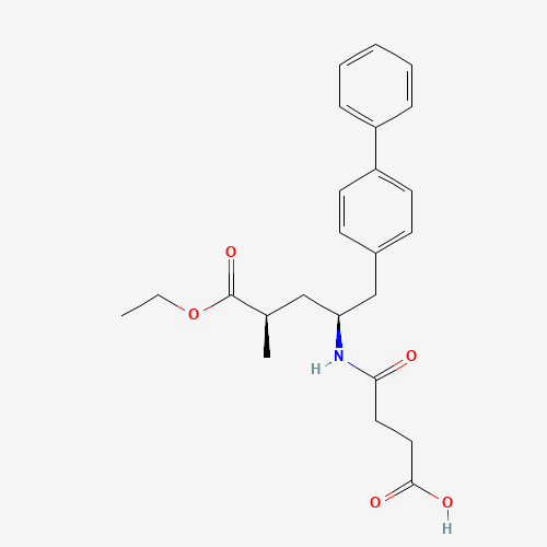 2D chemical (molecular) structure of Sacubitril