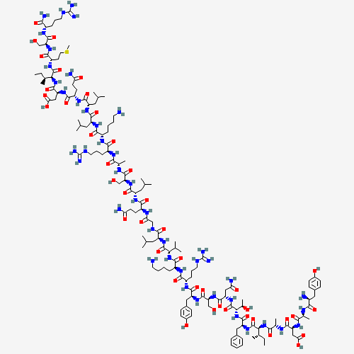 2D chemical (molecular) structure of Sermorelin