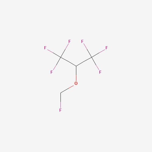 2D chemical (molecular) structure of Sevoflurane