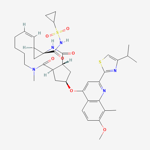 2D chemical (molecular) structure of Simeprevir
