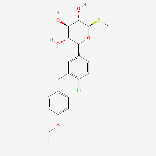 2D chemical (molecular) structure of Sotagliflozin