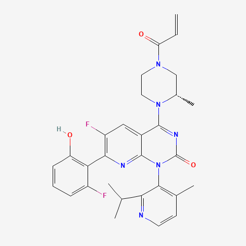 2D chemical (molecular) structure of Sotorasib